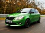 Skoda Fabia RS 2010 года (UK)